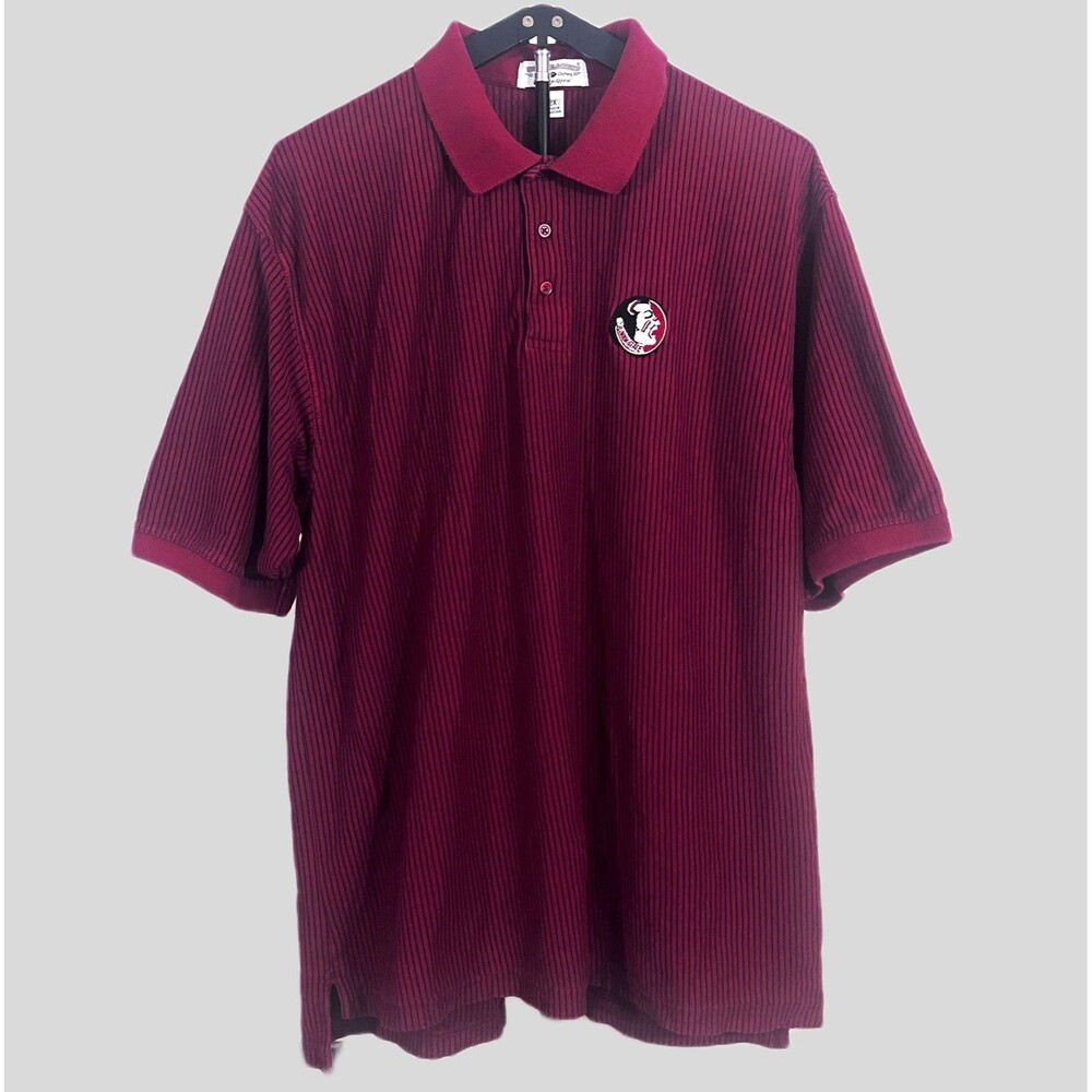 Boca Classics VTG FSU Men’s Sz 2XL Burgundy Embroidered Logo